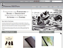 Tablet Screenshot of primrosehillpress.com